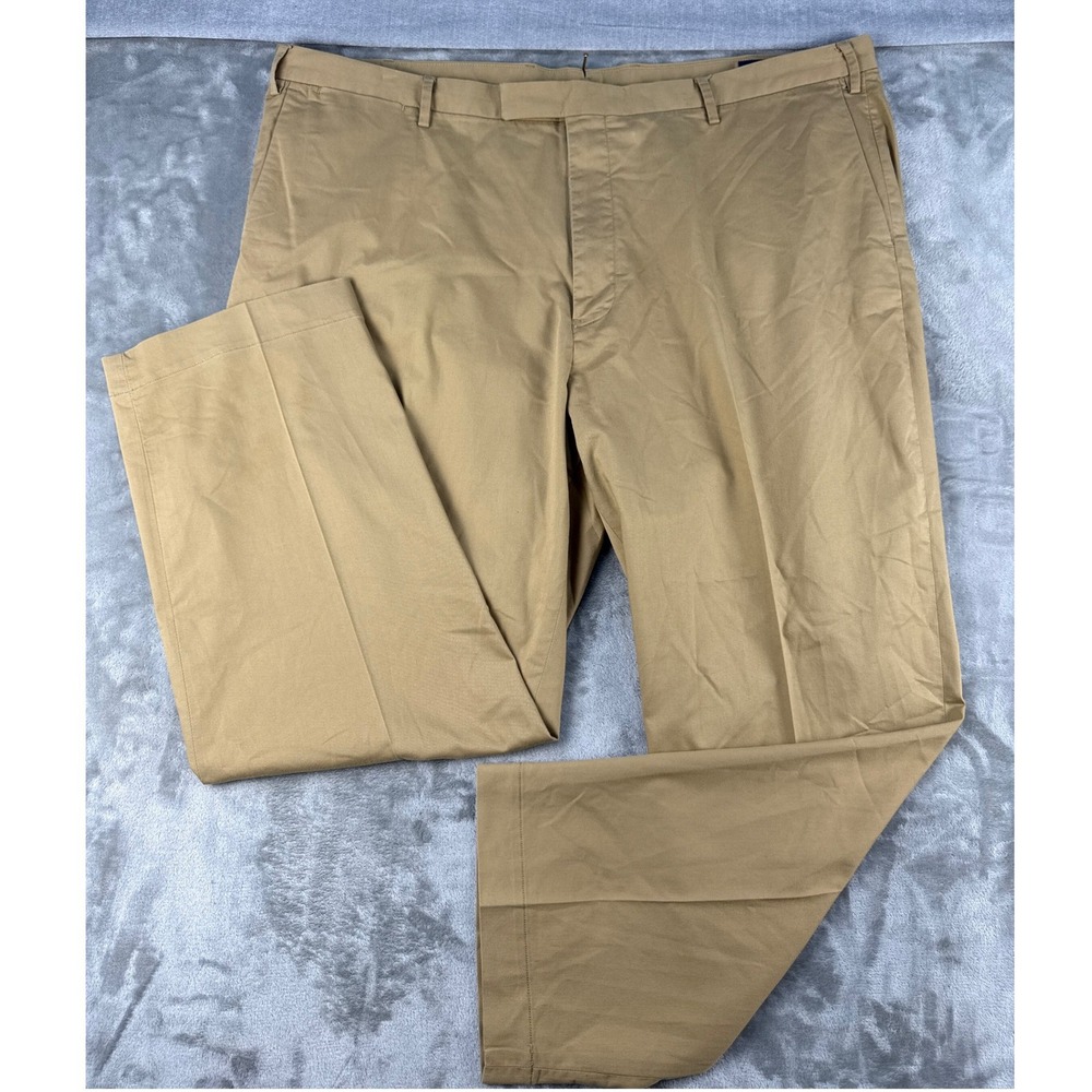 Polo Ralph Lauren Chinos Mens 46x30 Stretch Classic Fit Khaki Tan EUC